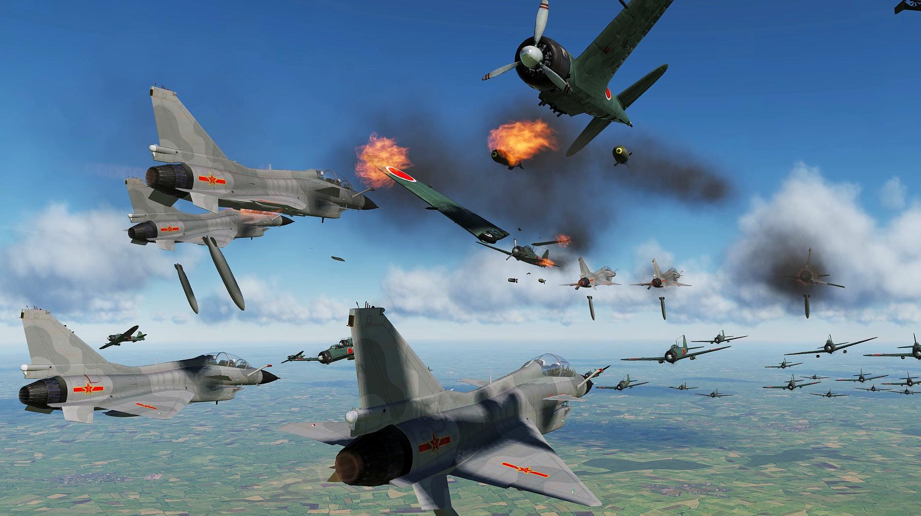 歼10战斗机携手毛熊，战争模拟揭示炸击美国航母的挑战与策略，歼10战斗机与毛熊联手，战争模拟揭示打击美国航母的挑战与战略