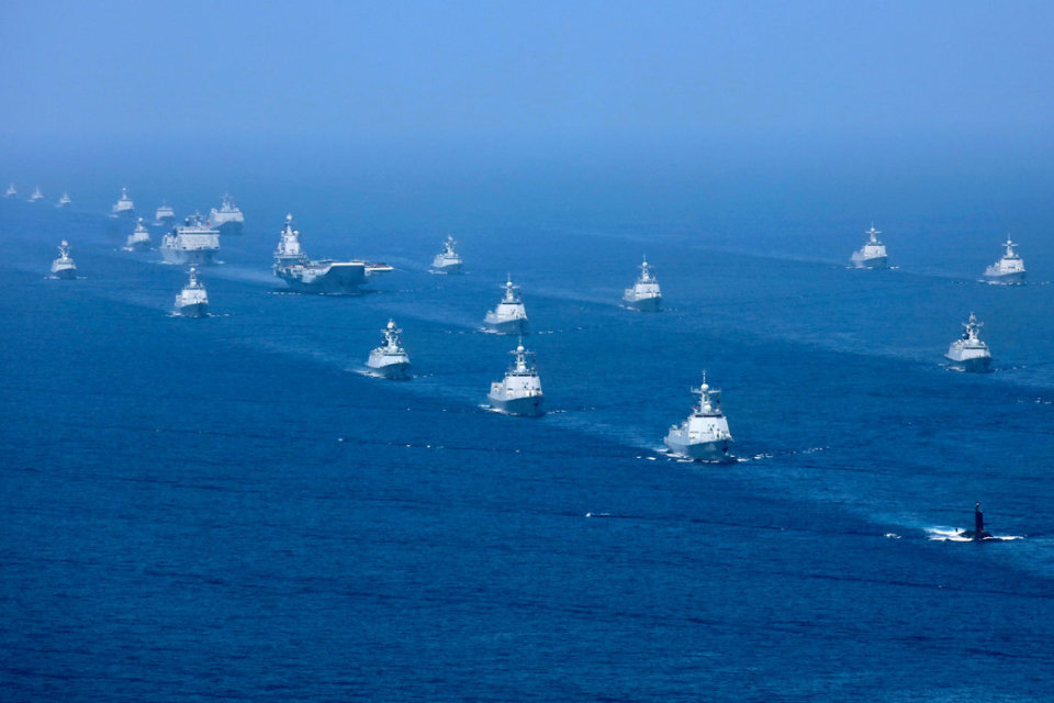 山东舰海上试训,展现中国海军力量的新里程碑,山东舰海上试训,中国海军力量的新里程碑展现