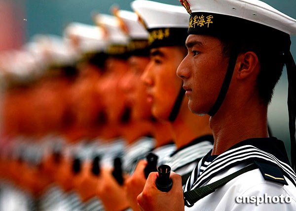 阅兵中的水兵方队，展现力量与荣耀的瞬间，阅兵中的水兵方队，力量与荣耀的展现