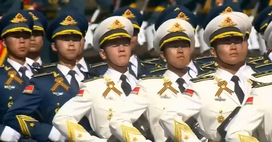 探索三军仪仗队，图片的魅力与意义，三军仪仗队图片的魅力与意义探索