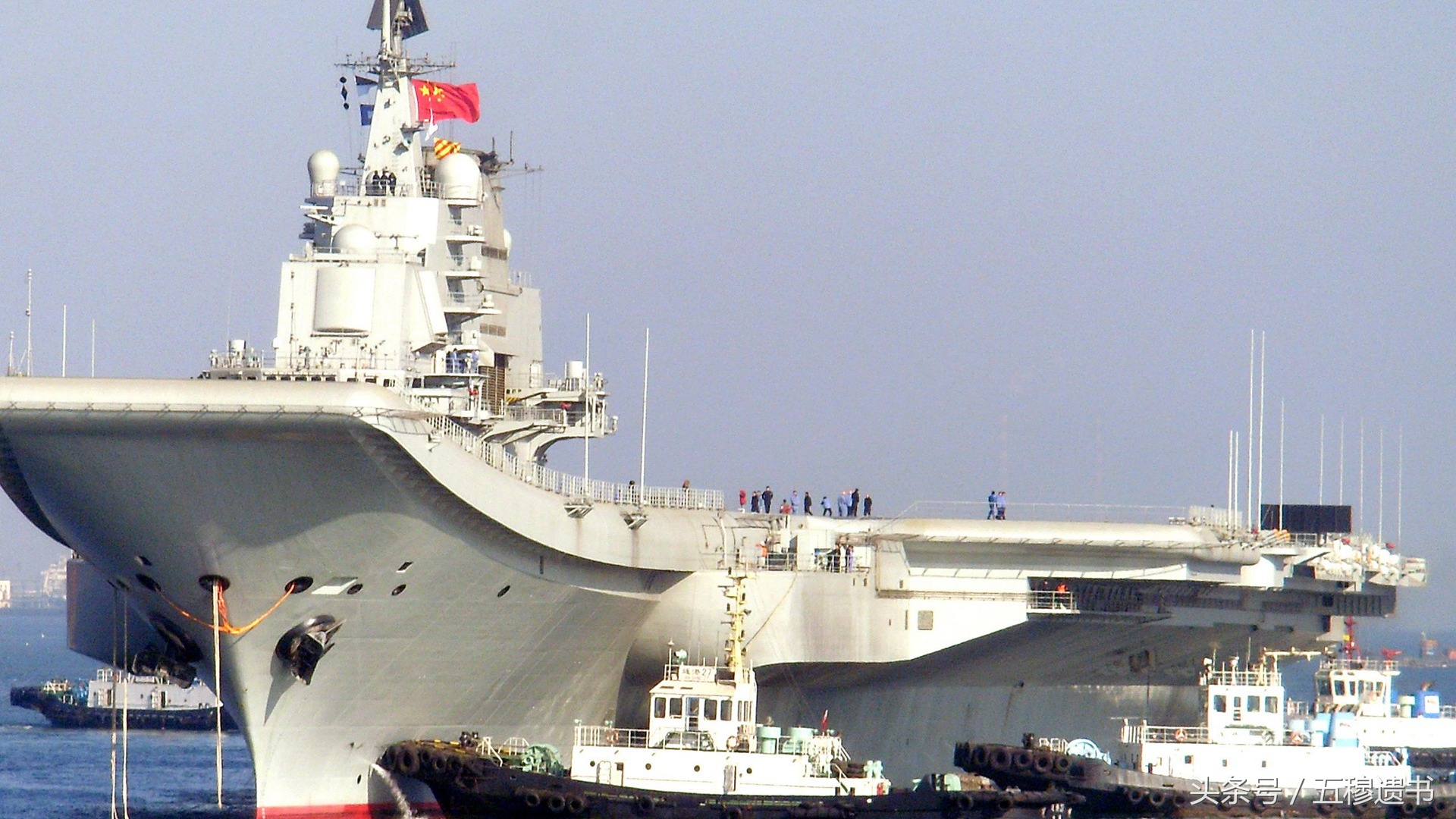 揭秘第四艘航母实图，中国海军力量再升级，中国海军力量升级，第四艘航母实图揭秘
