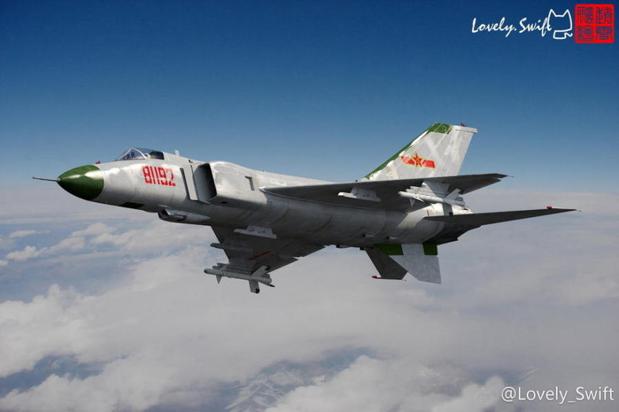 歼八战斗机81192，中国空军的骄傲，歼八战斗机81192，中国空军的荣耀典范