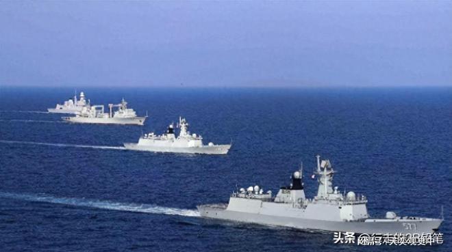 中国海军舰队首次进入美国家门口，历史性的里程碑与大国海洋战略的交汇，中国海军舰队历史性突破，大国海洋战略交汇里程碑，首次进入美国家门口