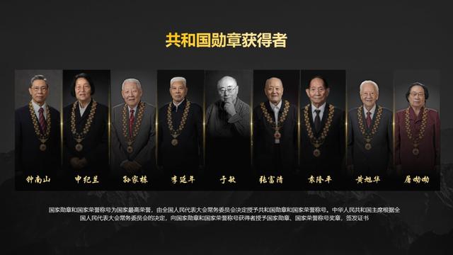共和国勋章，致敬九位卓越人物，共和国勋章，致敬九位卓越人物的辉煌荣耀