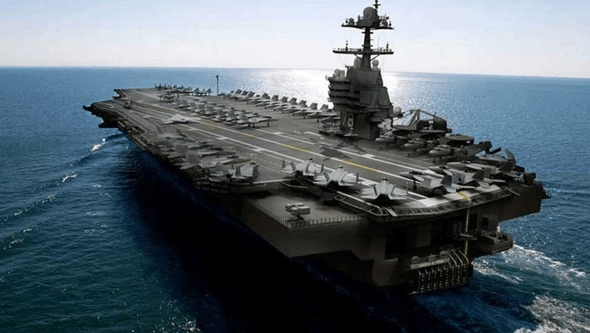 福特号航空母舰，美国第三代核动力航母的崛起，美国第三代核动力航母福特号的崛起之路