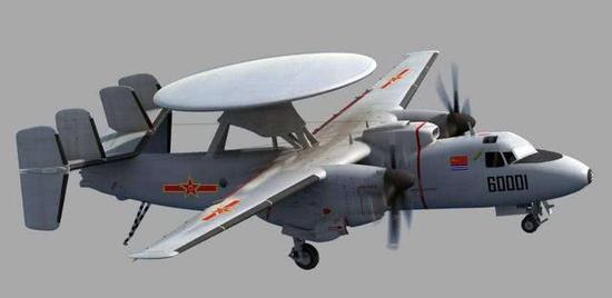 山东舰与预警机,中国海军的新里程碑,山东舰与预警机,中国海军新里程碑的启航