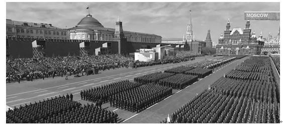 莫斯科两次红场阅兵,历史与现代的交汇,莫斯科红场阅兵,历史与现代的交汇点