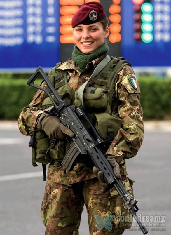 世界各国最美女兵，世界各国最美女兵风采展示