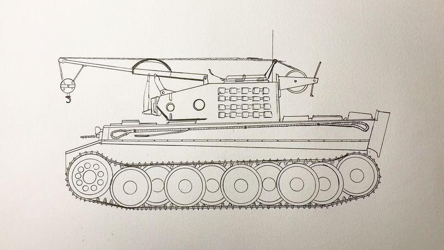 虎式坦克131号,如何绘制其独特风采,虎式坦克131号,独特风采的绘制指南