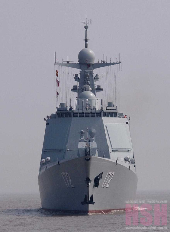 中国海军新力量，052C导弹驱逐舰的服役，中国海军新力量，052C导弹驱逐舰正式服役亮相