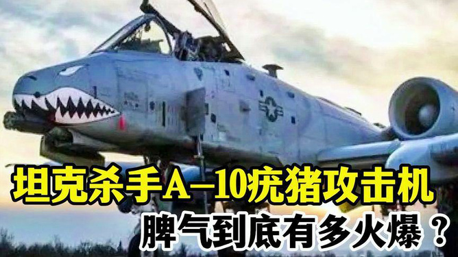A-10疣猪攻击机的凶悍力量，A-10疣猪攻击机的震撼力量