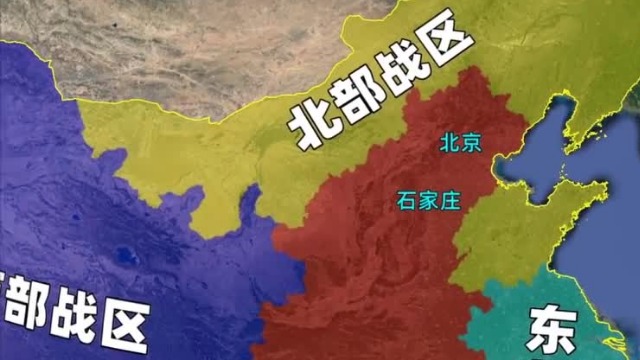 我国的五大战区划分图及其战略意义，中国五大战区划分图与战略意义解析