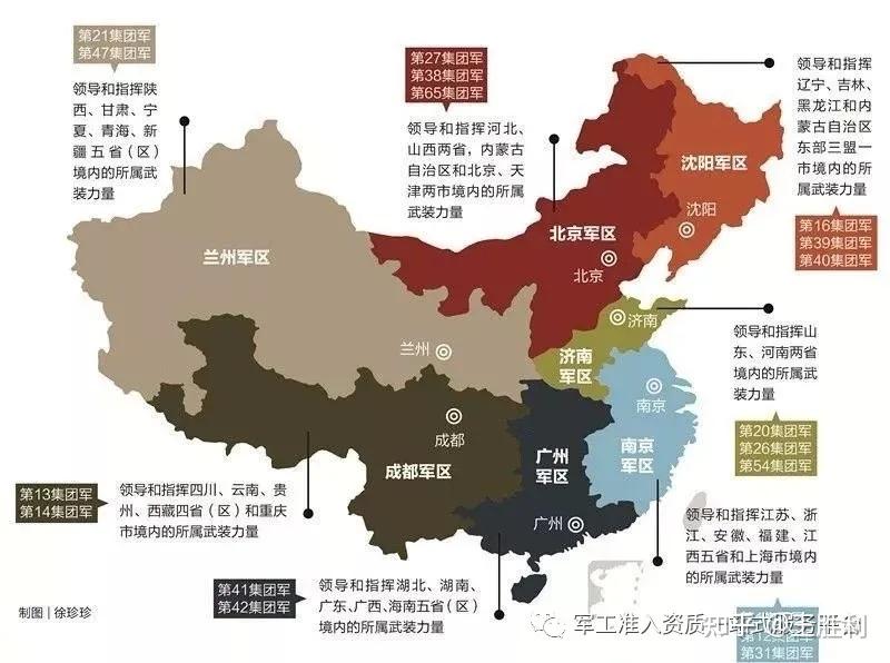 解放军军区的分布及其重要性，解放军军区的分布与重要性解析