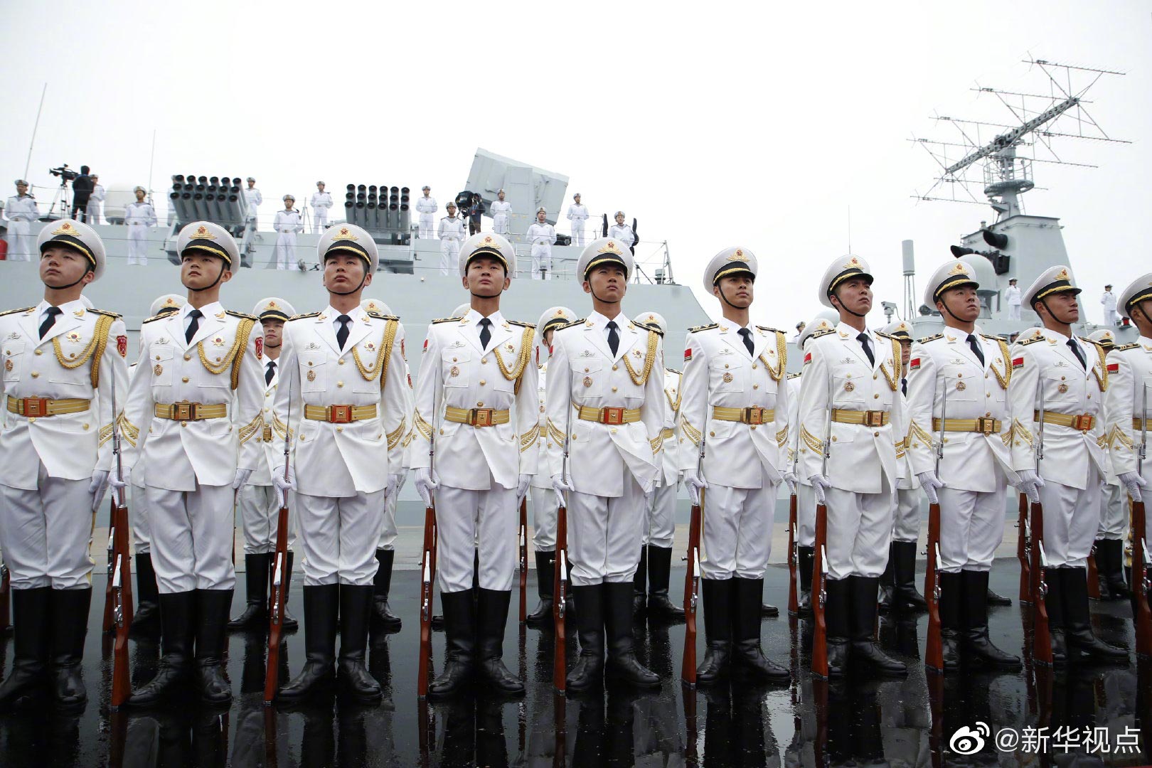 人民海军阅兵仪式，展现中国力量的壮丽画卷，人民海军阅兵仪式，中国力量的海上壮丽画卷
