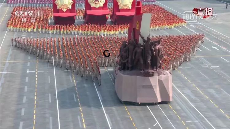阅兵仪式上的三个代表方阵，历史、现实与未来的壮丽展示，阅兵仪式上的历史、现实与未来三大方阵壮丽展示