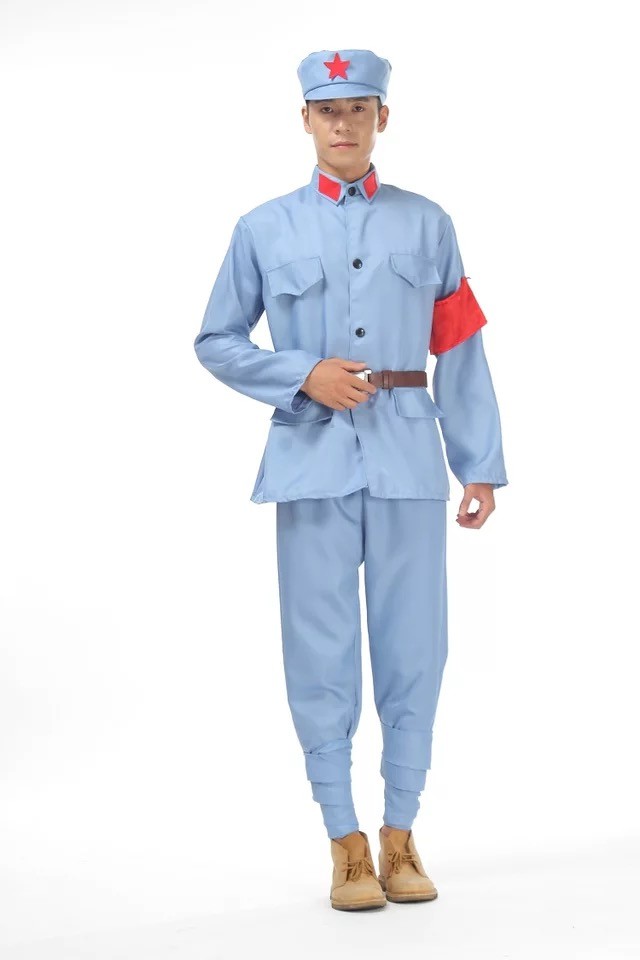八路军服装，历史的印记，英勇的象征，八路军服装，历史的印记，英勇的象征，时代的回忆