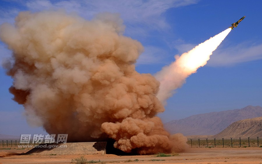 红旗-12防空导弹发射,展现中国国防实力的新里程碑,红旗-12防空导弹发射,中国国防实力新里程碑展现