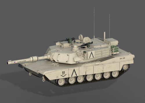 M1A1HC艾布拉姆斯，传奇主战坦克的辉煌历程，M1A1HC艾布拉姆斯主战坦克，传奇的辉煌历程