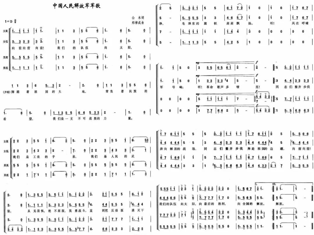 中华人民解放军军歌伴奏,历史、意义与影响,中华人民解放军军歌伴奏,历史、意义与深远影响