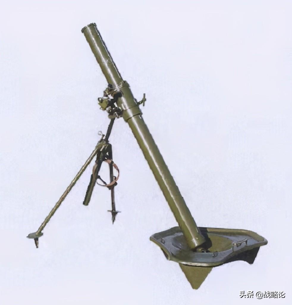 PP87式82mm迫击炮，现代战场上的重要火力支援武器，PP87式82mm迫击炮，现代战场火力支援核心武器