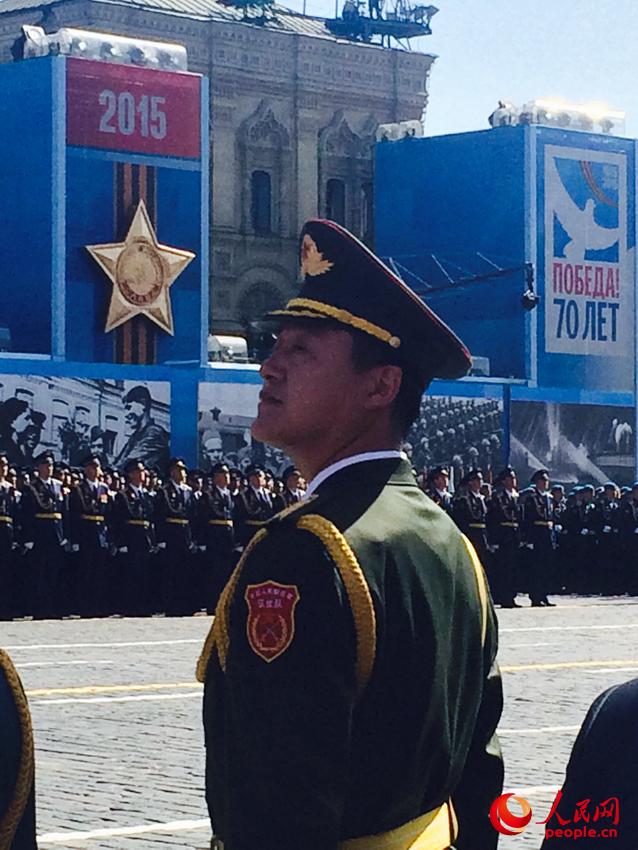 三军仪仗队薛鹏