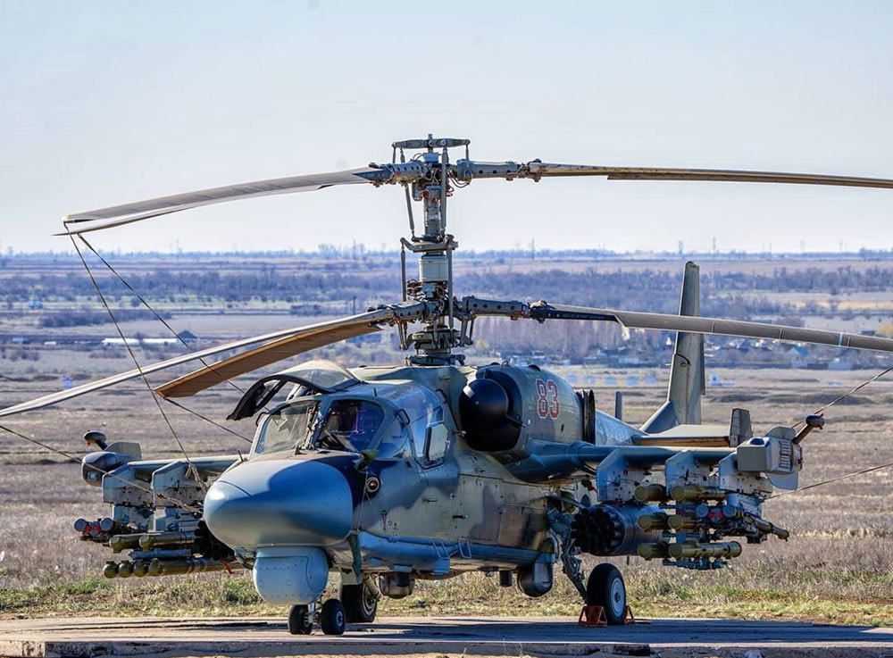 卡-52短吻鳄武装直升机,现代战场上的空中猛兽,卡-52短吻鳄武装直升机,现代战场空中猛兽霸主亮相