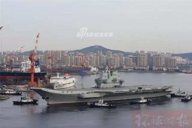 航母下水后的舾装工作,深度解析与探讨,航母下水后舾装工作的深度解析与探讨