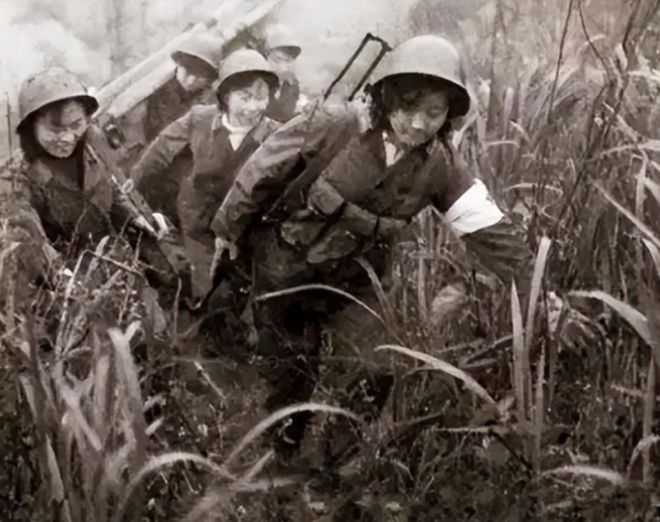 中国女兵在越南战争中的英勇表现,中国女兵在越南战争中的英勇壮举