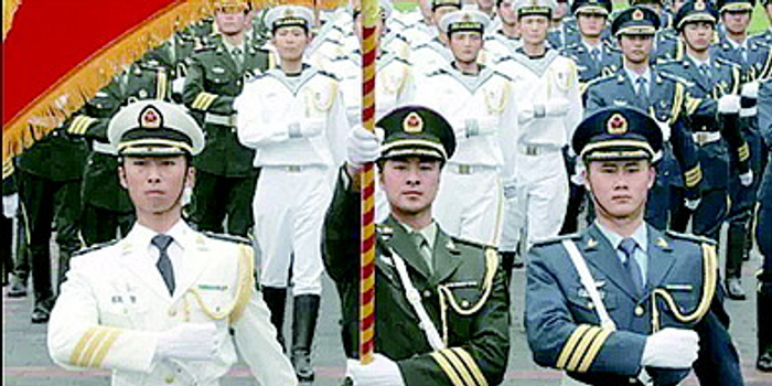 三军仪仗队护旗手,荣耀与责任的象征,三军仪仗队护旗手,荣耀与责任的代表