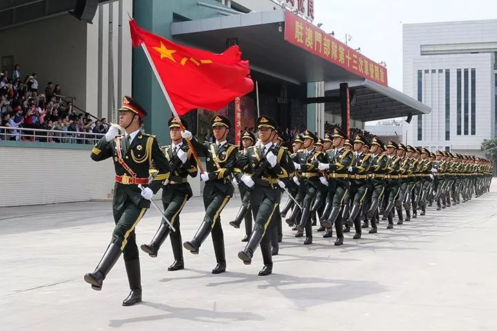 驻澳门部队仪仗队,荣耀与使命的交响,驻澳门部队仪仗队,荣耀与使命的辉煌交响