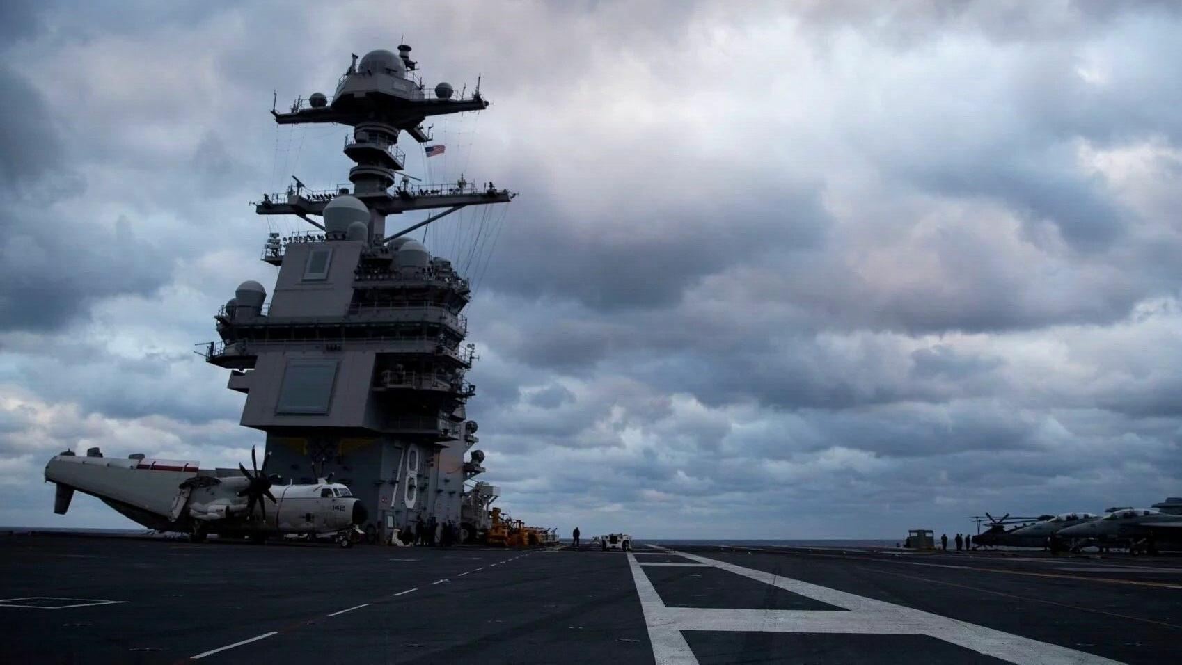 福特号航空母舰的停泊之地,福特号航空母舰停泊之地揭秘