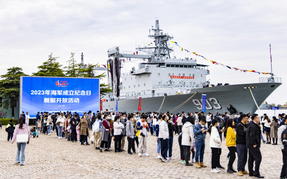海军74周年庆典,回顾与前瞻,海军74周年庆典,回顾辉煌历程,前瞻未来发展