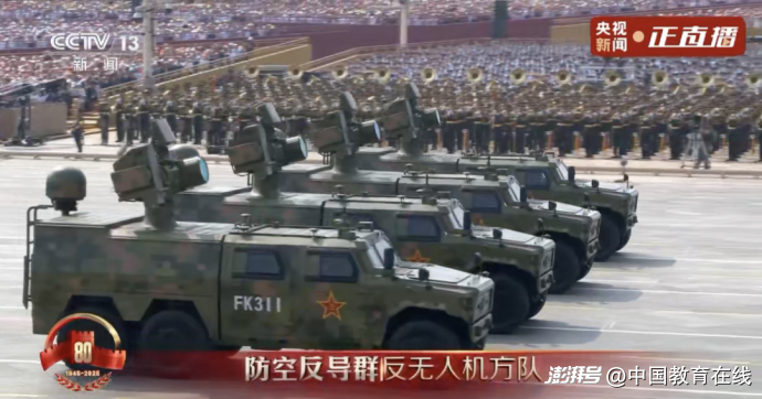 阅兵方阵中的北理工力量，北理工力量闪耀阅兵方阵