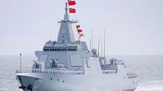 大驱055最新进展,揭秘中国海军新一代驱逐舰的崭新面貌与强大实力,揭秘大驱055最新进展,中国海军新一代驱逐舰的震撼实力与崭新面貌