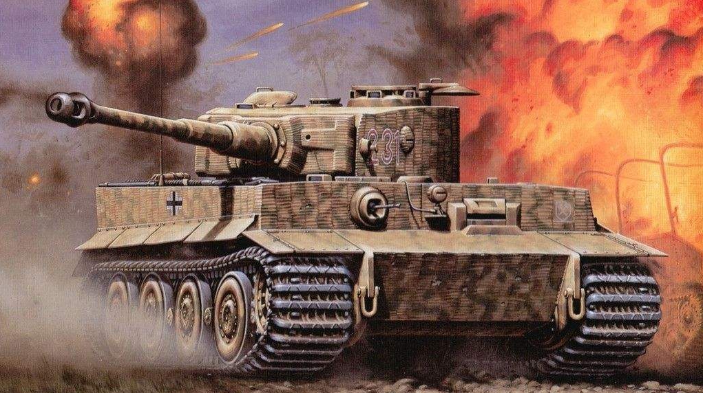 坦克世界中的虎式坦克,战争猛兽的传奇故事,虎式坦克,战争猛兽的传奇故事