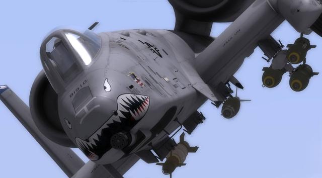 A-10攻击机,外观与性能并重,A-10攻击机,外观与性能的完美结合