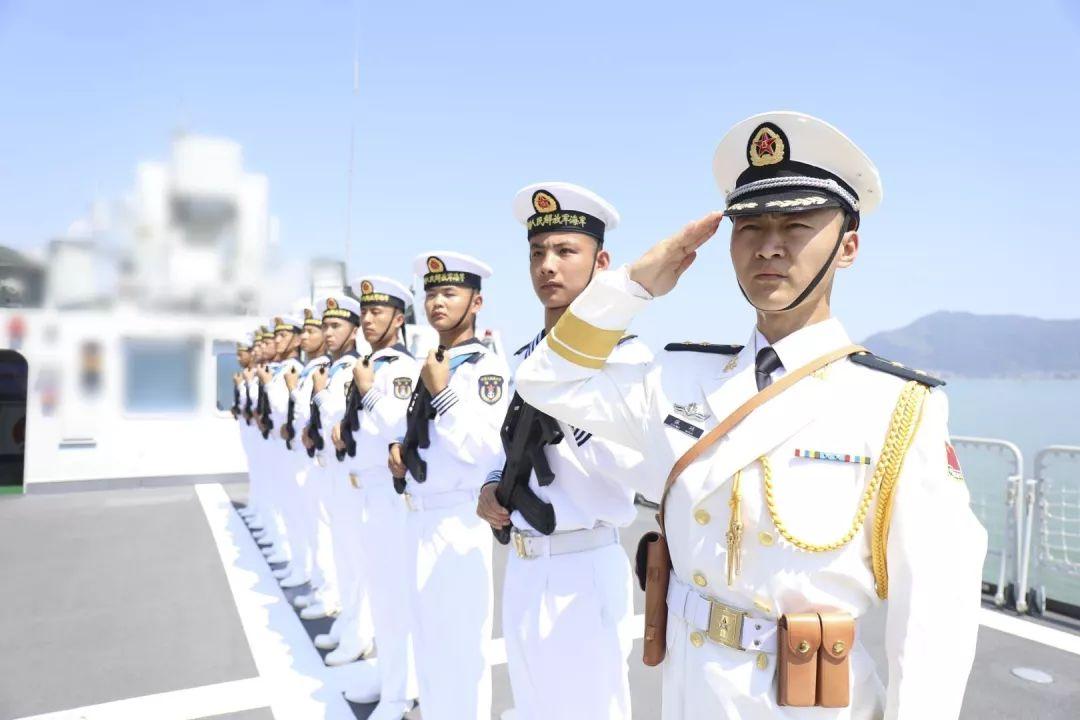 中国海军义乌舰,捍卫海洋权益,展示大国力量,中国海军义乌舰,捍卫海洋权益,展现大国威严