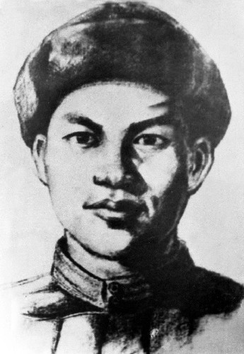 邱少云图片,英雄形象的永恒记忆,邱少云英雄形象,永恒记忆的象征图片